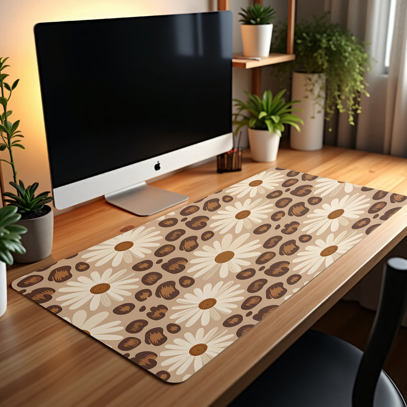Polyester Desk Pad, 31.5x15.5