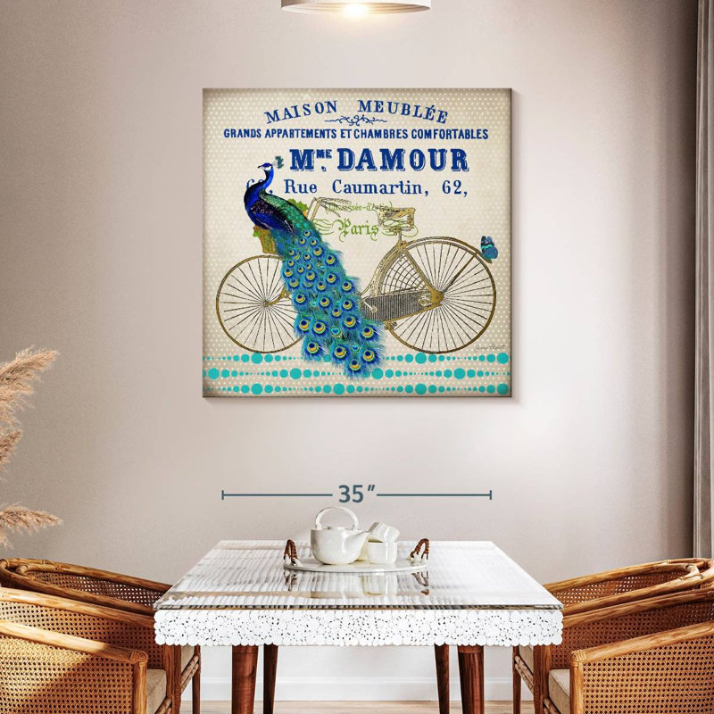 Crowle Peacock On Bicycle II