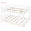 Full Size Bunk Bed With White - Built For Stability And Over Ensuring A Comfortable Safe Sleeping Arrangement