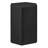 Kade Faceted Wood Side Table in Black