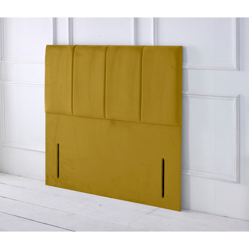 Upholstered Headboard, Single (3'), Turmeric