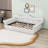 Upholstered Daybed with LED and Nailhead Trim-395205779