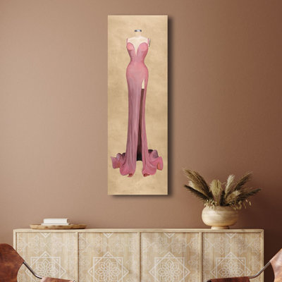 Dressed To Thrill I by Kelly Parr - Wrapped Canvas Painting