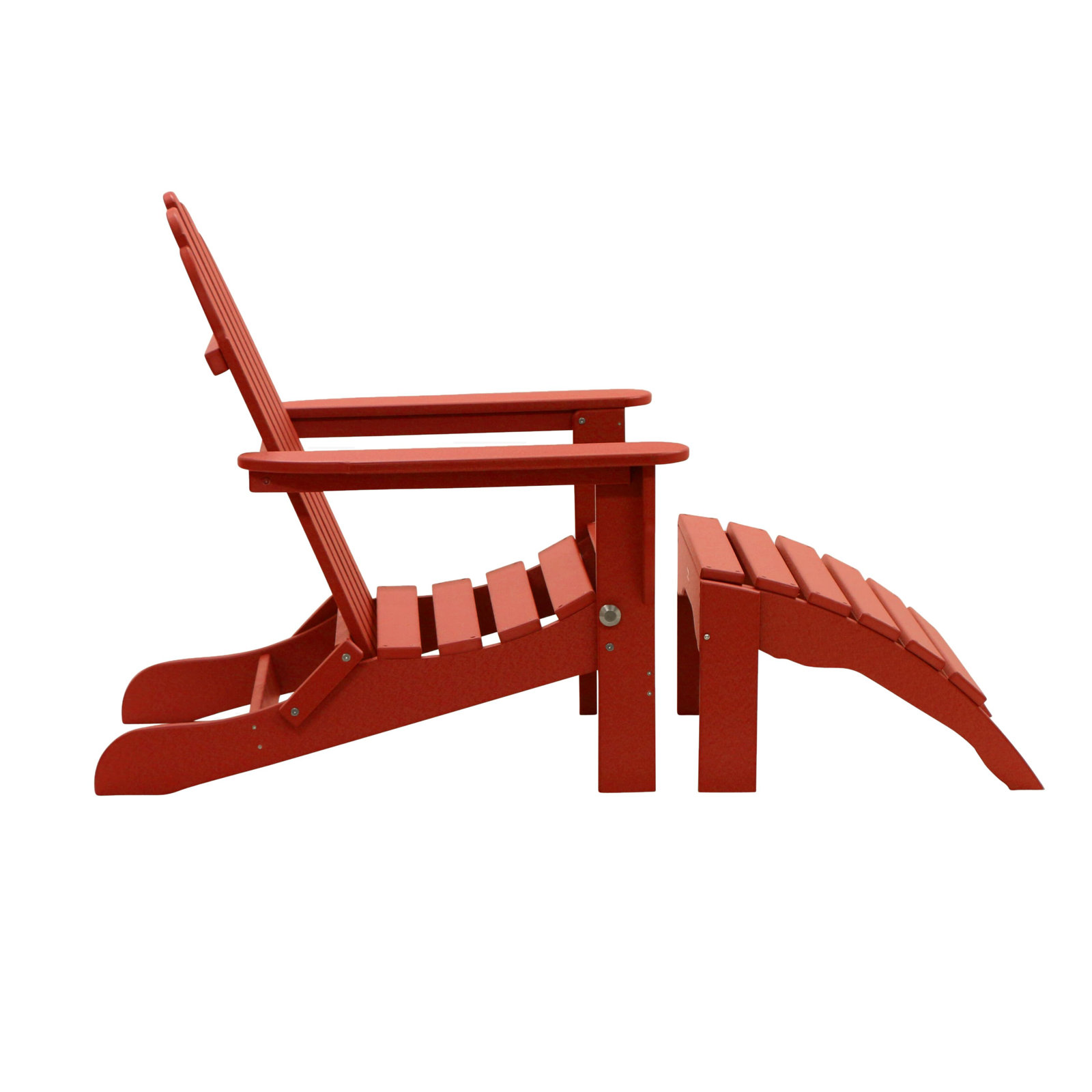 Leighton Adirondack Chair, Bright Red