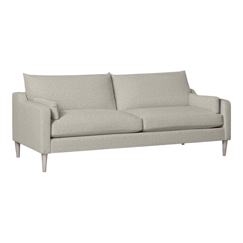 Canapé Thea, Polypropylène / oléfine Tuck, Gris colombe