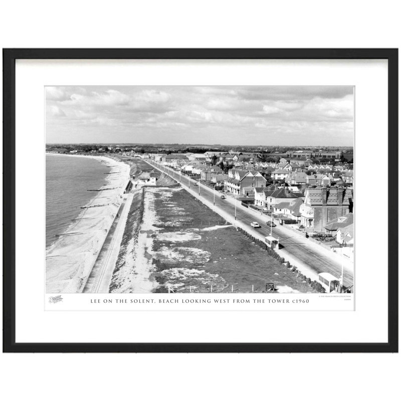 Falmouth, The Bay 1908 - Single Picture Frame Print, 60cm H x 80cm W x 2.3cm D