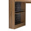 Bureau de ferme 55 po avec armoire de rangement et station de charge (sans la chaise)