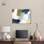 Décoration murale abstraite sur toile Moss Layers II par -1637074497-1637074500