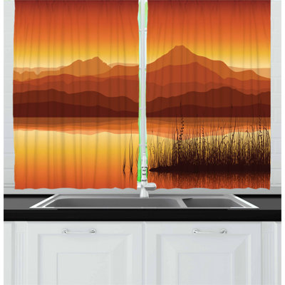 Tailored Kitchen Curtain