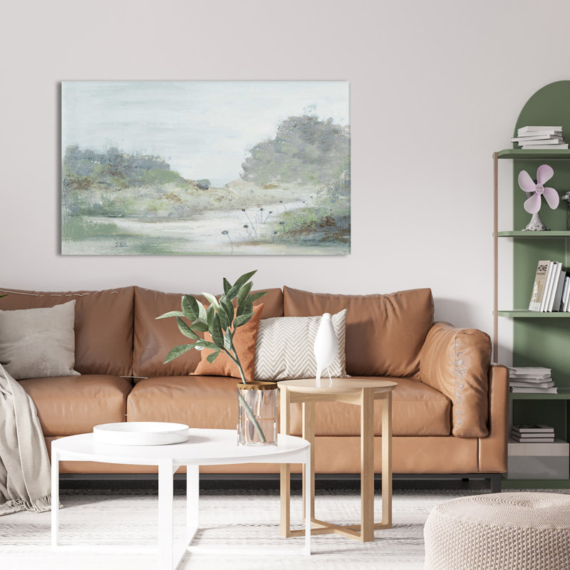 The Old Home - Peinture, L 30 po x H 18 po, Toile tendue