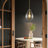 Glowlite 1-Light Single Clear Glass Teardrop Pendant-1772985444