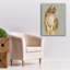 "Epic Graffiti" Lap Cat 1 "par Chariklia Zarris, art mural sur toile, 26 po x 34 po