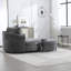 Fauteuil demi-tonneau avec repose-pieds-1173396227