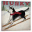 « husky ski co. rétro » sur toile tendue-20145355