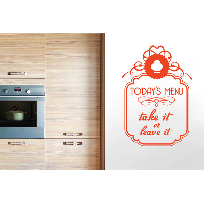Wall Decal, Orange