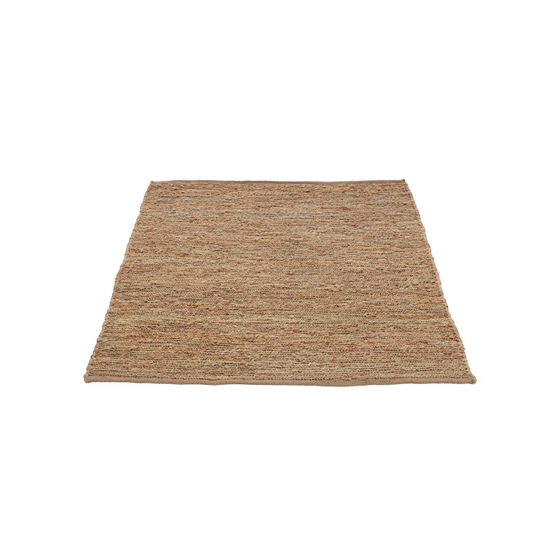 Nala Handwoven Nature Jute Beige Rug, Square 200cm
