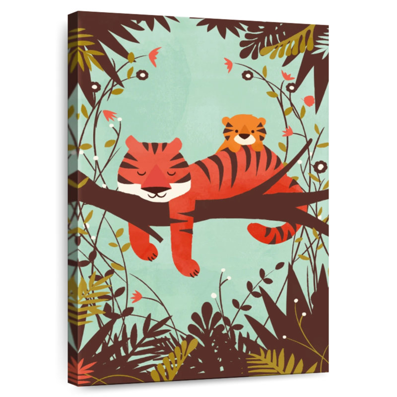 Tigre dormant Ashelle, H 30 po x l 20 po