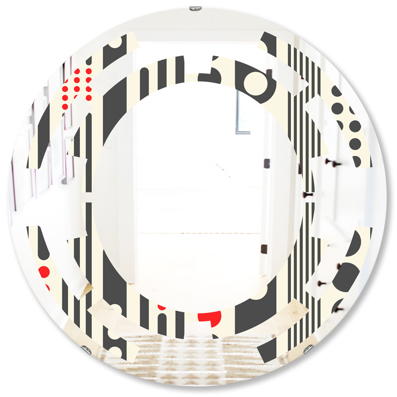 Miroir mural Space, H 31,5 po x l po