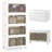 4-tier Stackable Storage Bins 44-gal Collapsible Storage Boxes With Lid Organizer