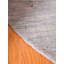 Tapis en laine nouée à la main écologique - Rond | Couleur bleu clair | Contemporain | Tapis épais antidérapant fait à la main pour salon, chambre à coucher (L00585)-978202633