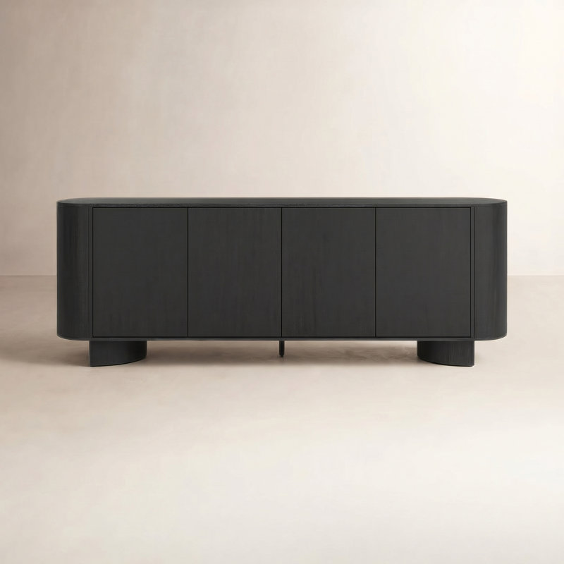 Paden Sideboard, Seasoned Brown Acacia