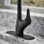 Rival Pull Down Single Handle Kitchen Faucet with Two-Function Sprayhead-165123561