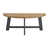 Prairie Oak Top/Black Base
