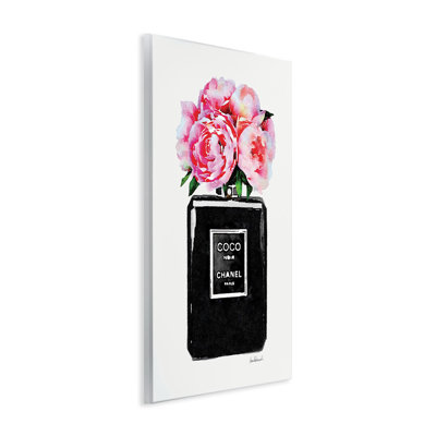 «Perfume Bottle Flower Peony», impression