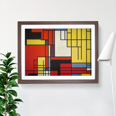 Cubism Abstract Vol.4 - Framed Print