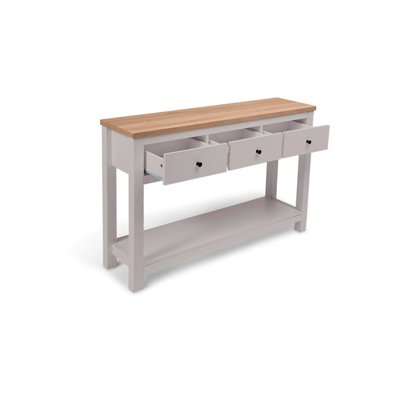 Maryhannah 124cm Console Table, Grey