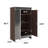 Elegant Mirrored Cabinet With Versatile Storage And Stylish Design