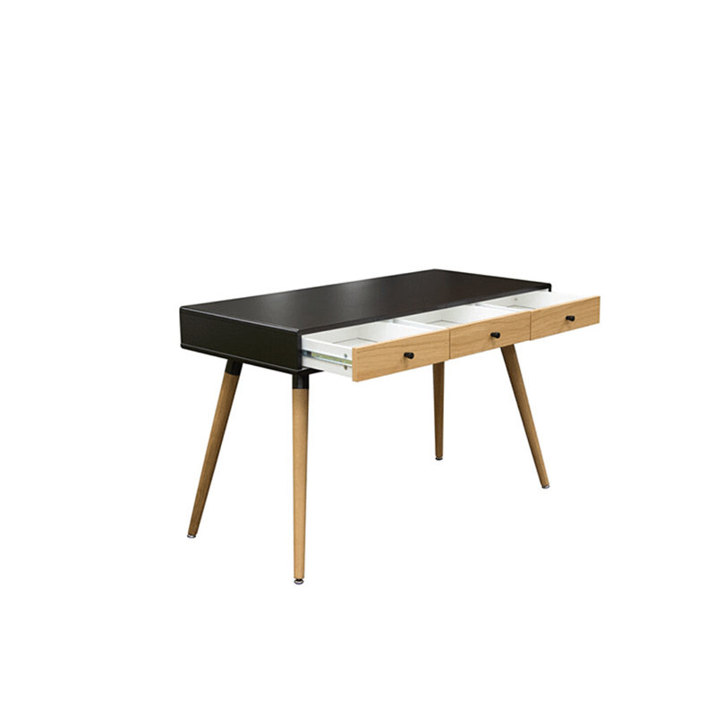 Bureau simple de style européen, Noir