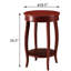 Side Table With Bottom Storage - Exudes Timeless Class Crafted Wood Shelf Versatile For Different Settings From-1037075037