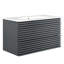 Meuble-lavabo mural 36 po Modway Render-415697355