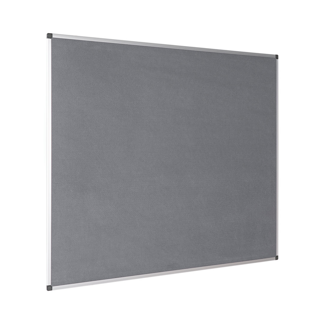 Bi-Office  New Generation A9 Felt Noticeboard 150x120cm Grey  - Image 3