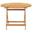 4 - Person Acacia Solid Wood Patio Dining Set Round Table-364309247