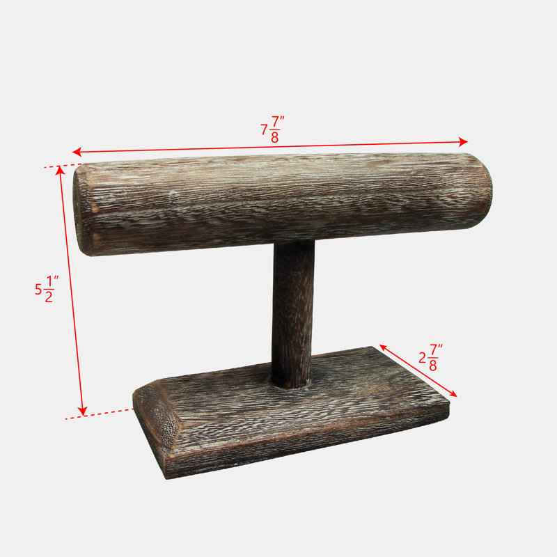 Support à bijoux en bois