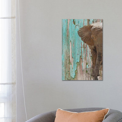 The Elephant II by Irena Orlov - 1 Piece Wrapped Canvas Wall Art