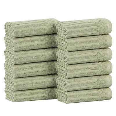 Juras Ribbed Cotton Washcloth Set