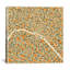 « abstract city map of paris » par jazzberry blue, impression sur toile tendue-15839716-74877060-74877061