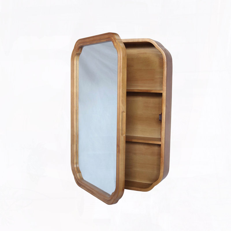 Armoire fonctionnelle en bois avec tablettes réglables 29,72 po x 19,69 po