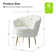 Hendrix Velvet Barrel Chair