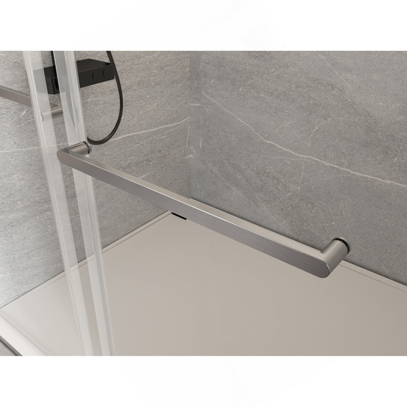 Poignée de porte de douche seulement, 24D02P06-CHX