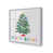 Cadre simple en chrome poli, bois massif n'est pas disponible