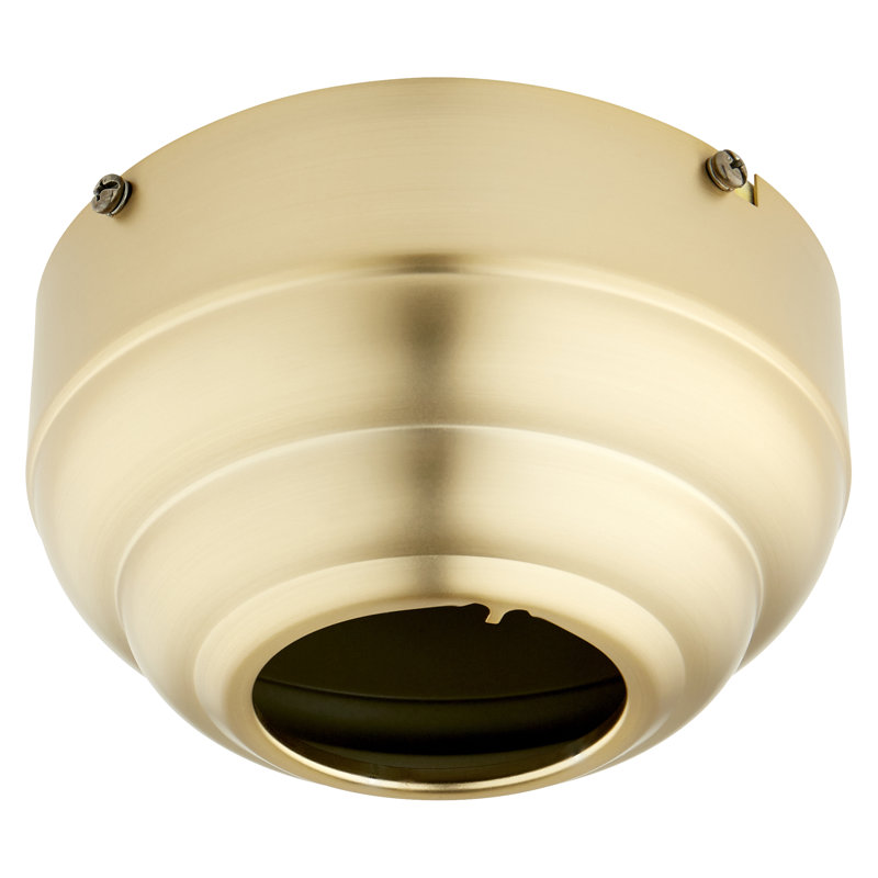 Ceiling Fan Sloped Ceiling Adapters, Aged Brass