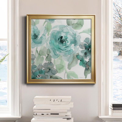" Belle's Teal II " Painting Print