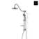 Rain Handheld Shower Head 2.5 GPM GPM