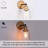 Modern Tranditional 1-Light Brass Wall Sconce