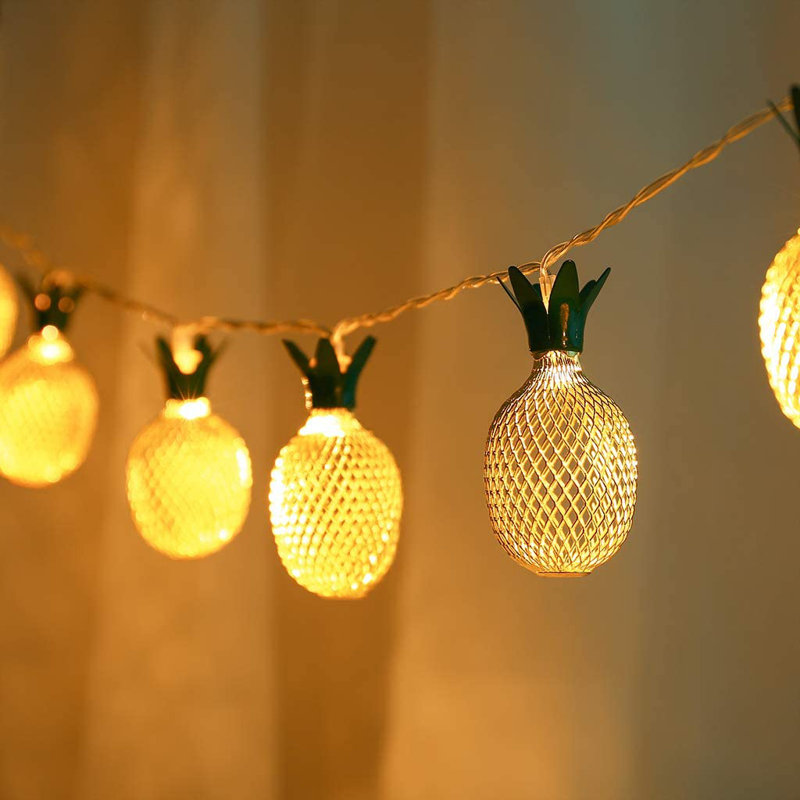 Outdoor 30 - Bulb 276'' Solar Powered LED Shaded String Light