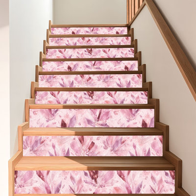 Papier de contact à peler et coller avec sel gemme rose himalayen de bloc de cristal massif auto-adhésif et amovible 17,7 po x 118 po (45 x 300 cm)